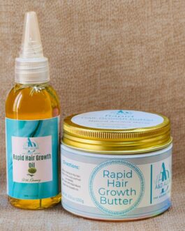 Rapid Hair Growth Combo Set: 150g Hair Growth Butter & 50ml Oil