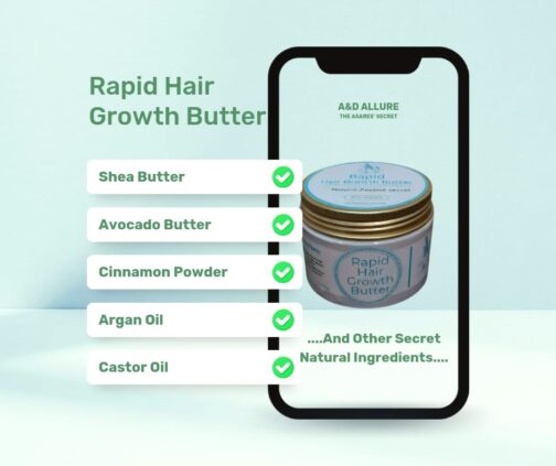 Rapid Hair Growth Butter (150g) - Image 3